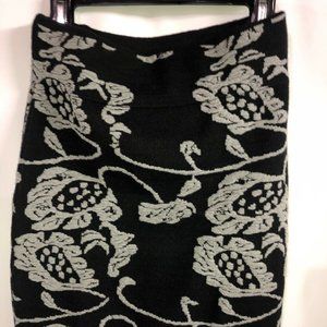 Sao Paulo Womens Skirt Black Gray Mini Size 2